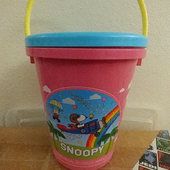 Peanuts Other Snoopy Popcorn Bucket Universal Studios Japan Poshmark